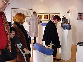 Sybille Onnen 2003 Ausstellung Leidenschaft und Lust in der Galerie KEIM, Stuttgart