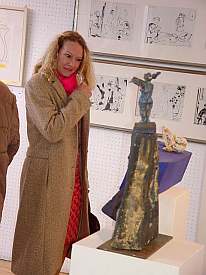 Sybille Onnen 2003 Ausstellung Leidenschaft und Lust in der Galerie KEIM, Stuttgart