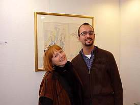 Sybille Onnen 2003 Ausstellung Leidenschaft und Lust in der Galerie KEIM, Stuttgart