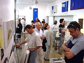 Galerie KEIM - Ausstellung H.P. Schlotter 2003